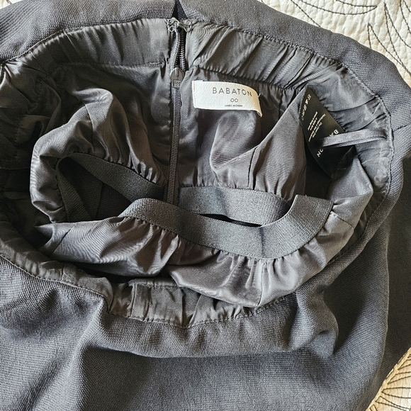 VGUC Aritzia Babaton Flutter Jumpsuit Romper Black Size 00 - Picture 12 of 16